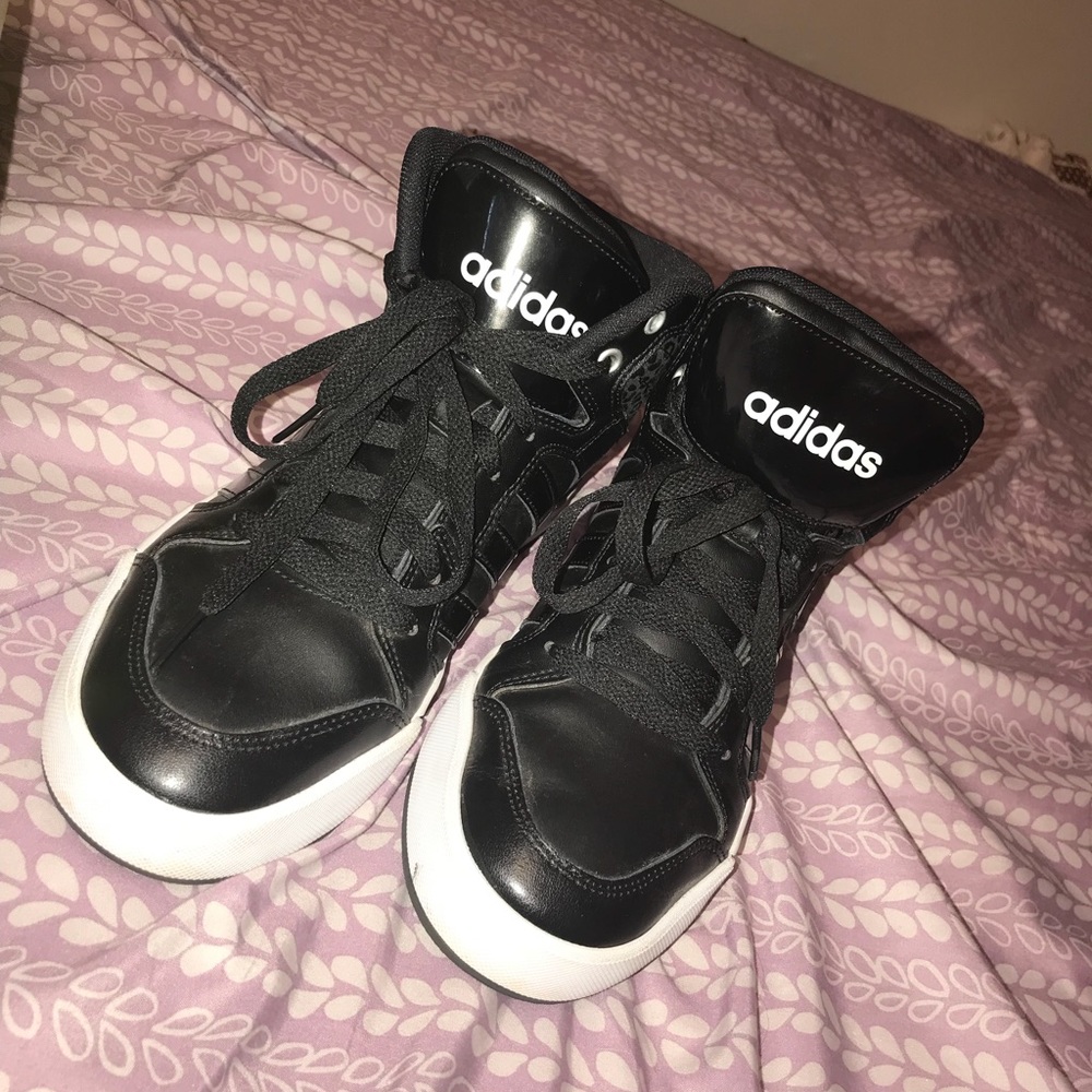 Black High Top Adidas